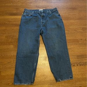 90s way high wide leg jeans